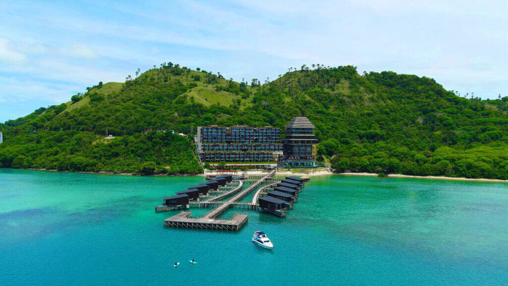 Katamaran Hotel & Resort Komodo with oceanfront views in Labuan Bajo