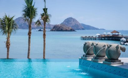 AYANA Komodo Resort overlooking Waecicu Beach in Labuan Bajo