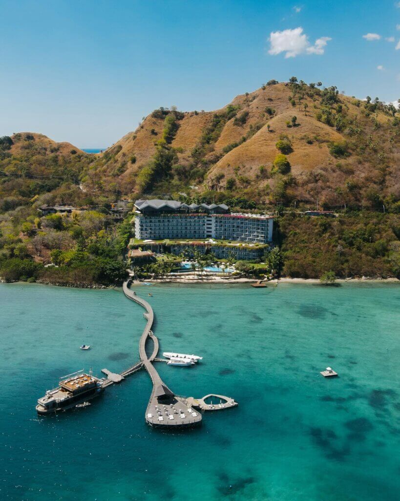 AYANA Komodo Resort overlooking Waecicu Beach in Labuan Bajo
