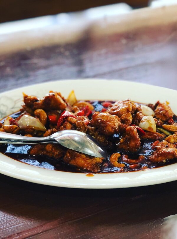Traditional Indonesian dining at Rumah Makan Kellan Eat First in Labuan Bajo, Flores, Indonesia
