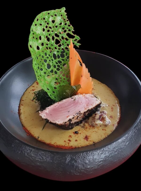 Gourmet fusion cuisine at Fusion 38 Komodo in Labuan Bajo, Flores, Indonesia