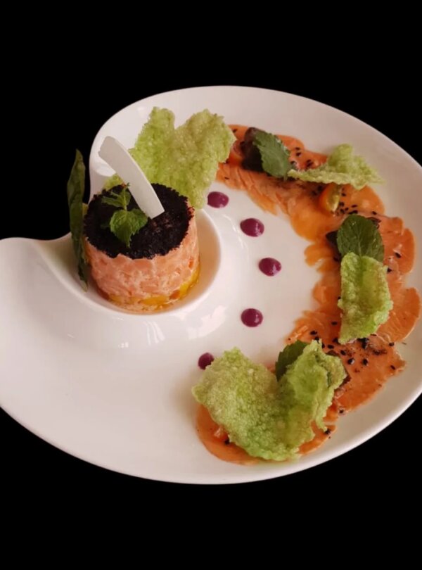 Gourmet fusion cuisine at Fusion 38 Komodo in Labuan Bajo, Flores, Indonesia