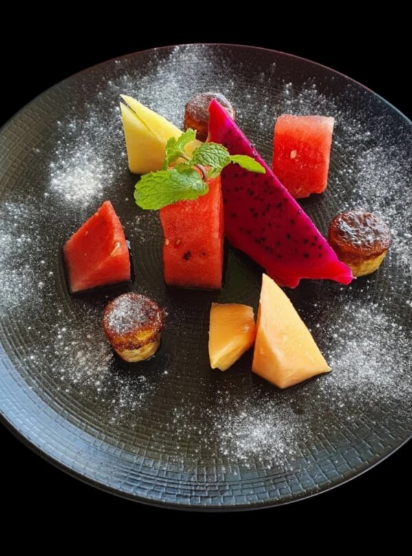 Gourmet fusion cuisine at Fusion 38 Komodo in Labuan Bajo, Flores, Indonesia