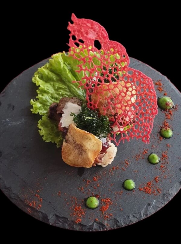 Gourmet fusion cuisine at Fusion 38 Komodo in Labuan Bajo, Flores, Indonesia