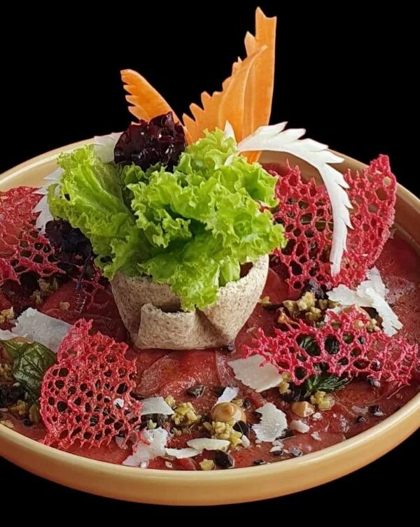 Gourmet fusion cuisine at Fusion 38 Komodo in Labuan Bajo, Flores, Indonesia