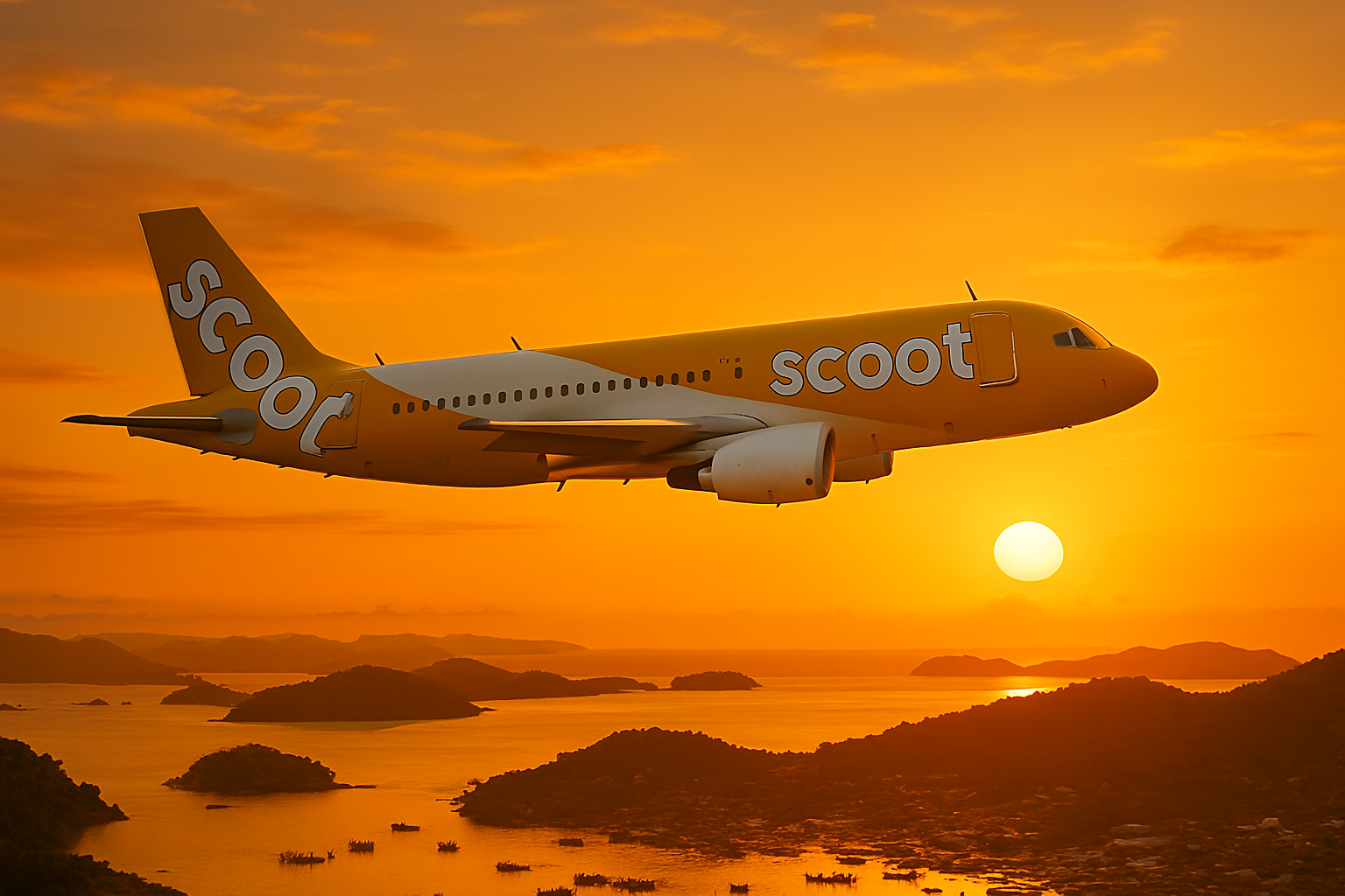 Scoot fast boat service in Labuan Bajo, Indonesia